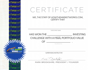 HTMW certificate