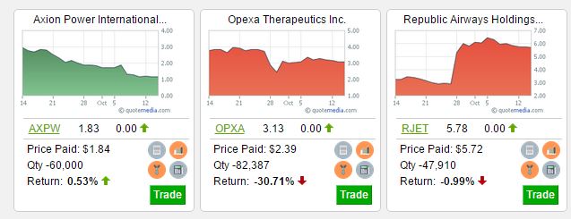 Blue Chip Stock Holdings