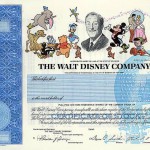 Disney Stock Certificate