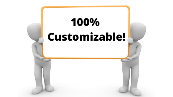 Customizable