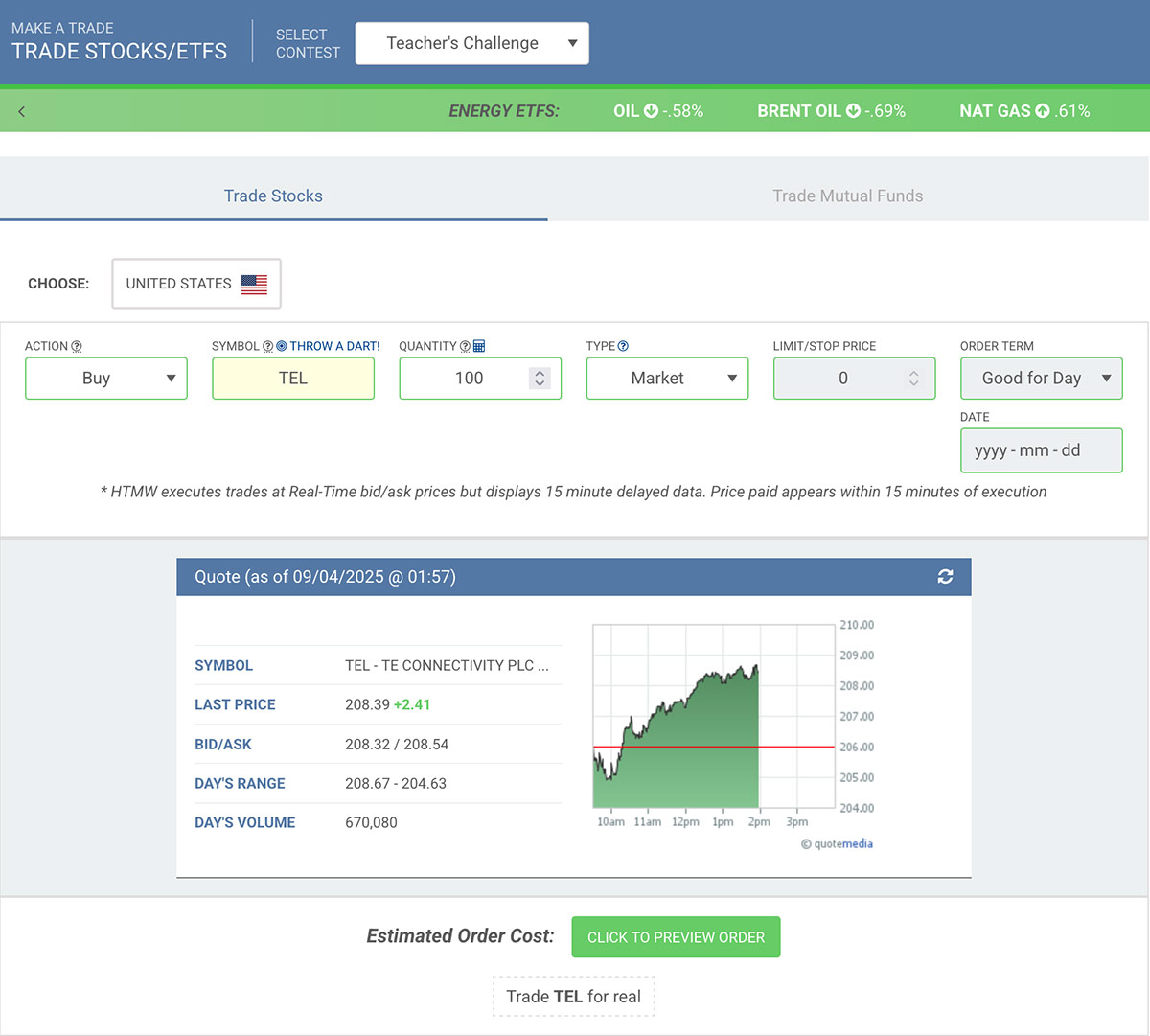 Free Stock Game For Investing Clubs