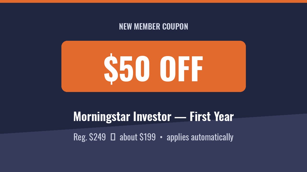 morningstar new member discount