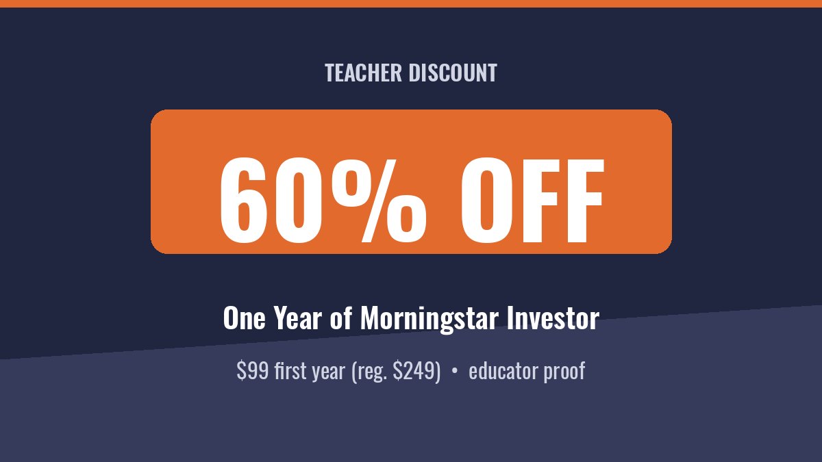morningstar teacher discount